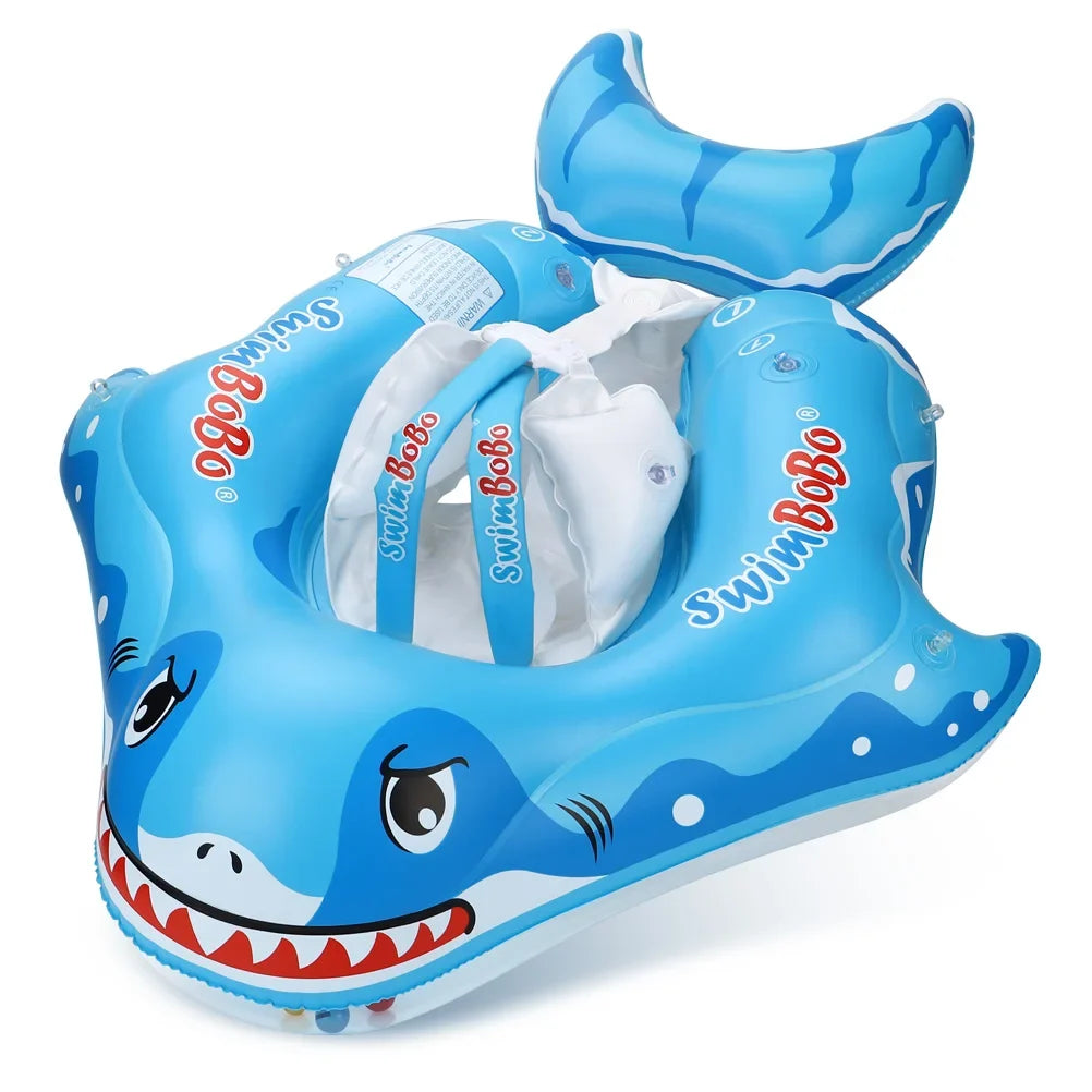 Safe and Fun Inflatable Baby Swim Ring for Summer