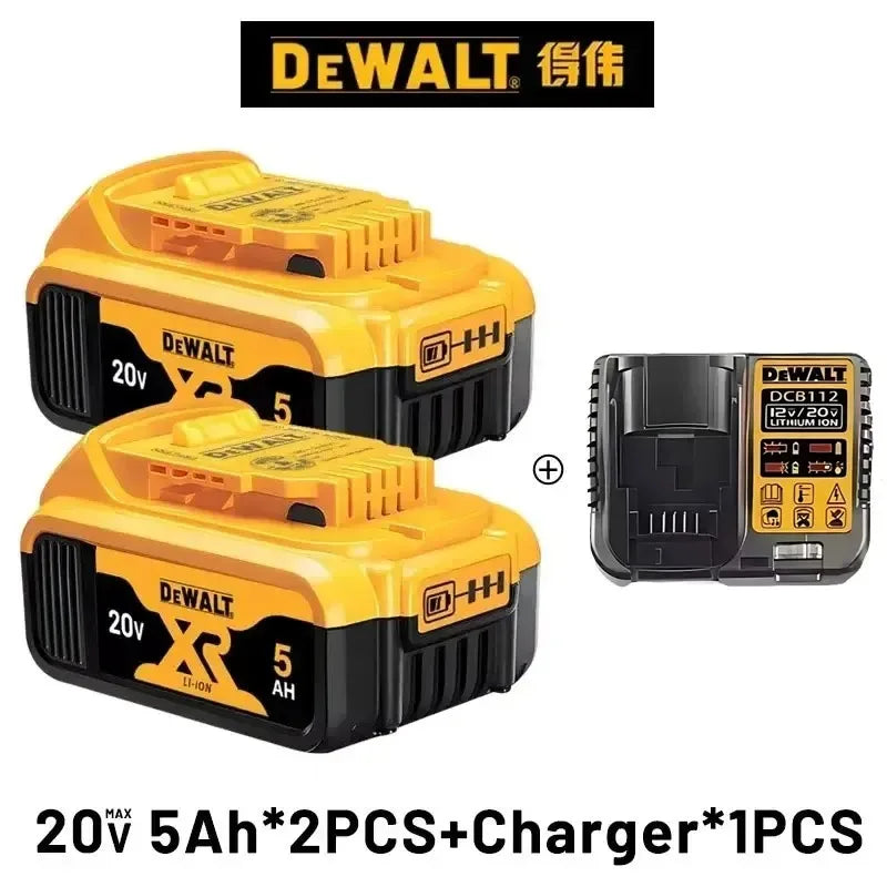 100% Original Dewalt 20V 6000mah Power Tool Battery Dcb206 Dcb205