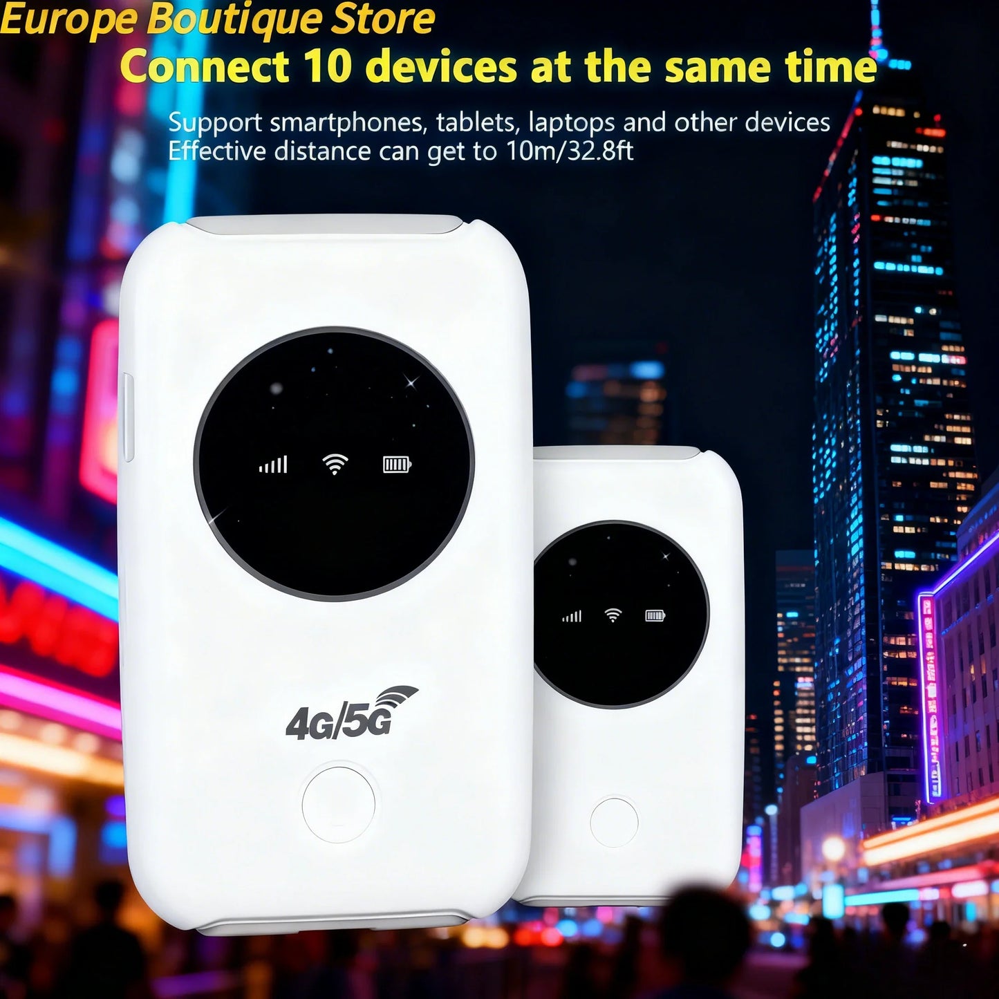 2026 NEW 4G 5G Portable Pocket WiFi Router 300Mbps USB Powered Mobile Hotspot Asian European Version Pocket Internet