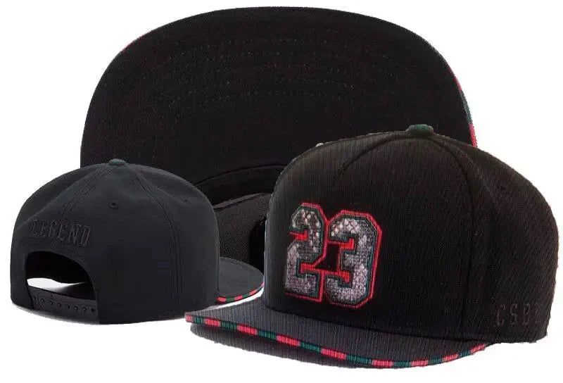 Gorra Ajustable de Béisbol con Visera Plana – Diseño Mano Calavera