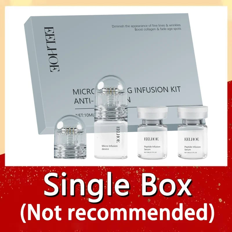Hydrating Collagen Anti-Wrinkle Essence Set with Hyaluronic Acid Firming Pore Minimizing Skin Care