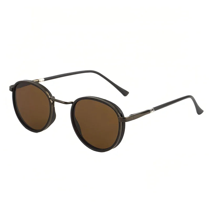 HBK Trendy and Avant-Garde Men's Polarized Sunglasses Personalized Design Fashionable Unisex UV400 Sun Glasses Ideal for Gifts