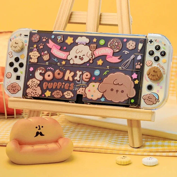 Funda para Nintendo Switch de perritos de galleta