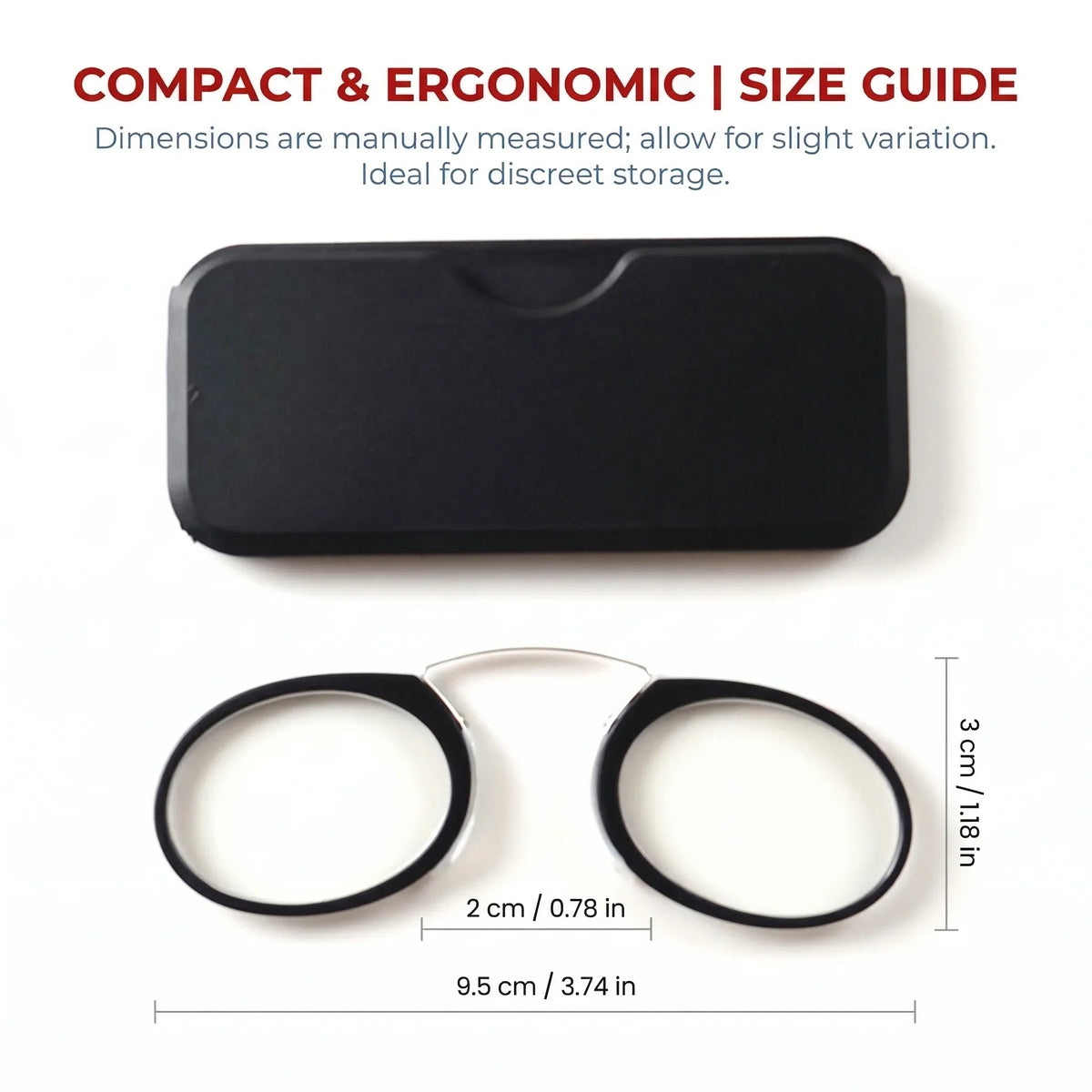 Portable Nose Clip Reading Glasses Men Women Mini Legless Presbyopic Eyeglasses Stick On Phone Case Wallet Pocket Reader Glasses