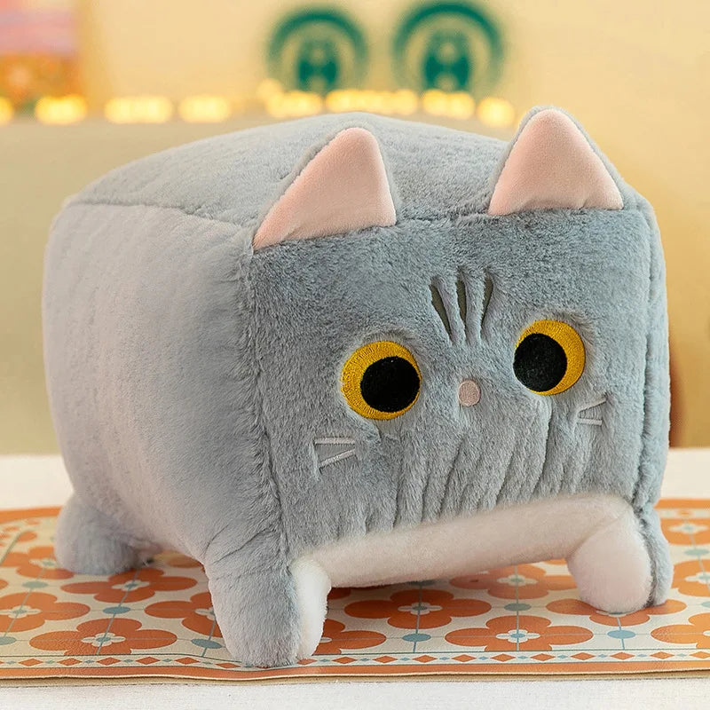 Peluche Kawaii Neko Cuadrado