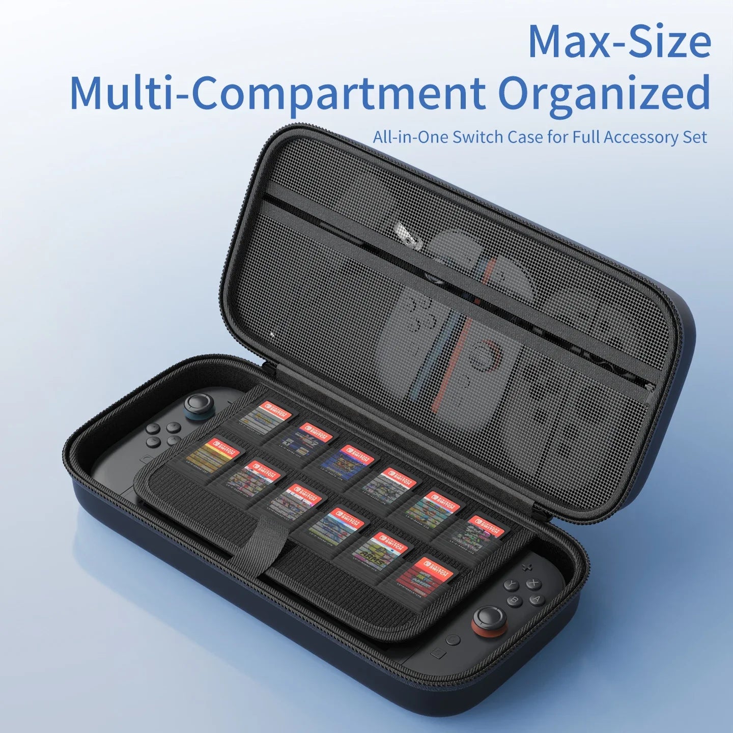 Carrying Case for Switch 2 Hard Storage Bag for NS2 Game Console Storage Travel Shell Shockproof Drop-proof Case For NS 2
