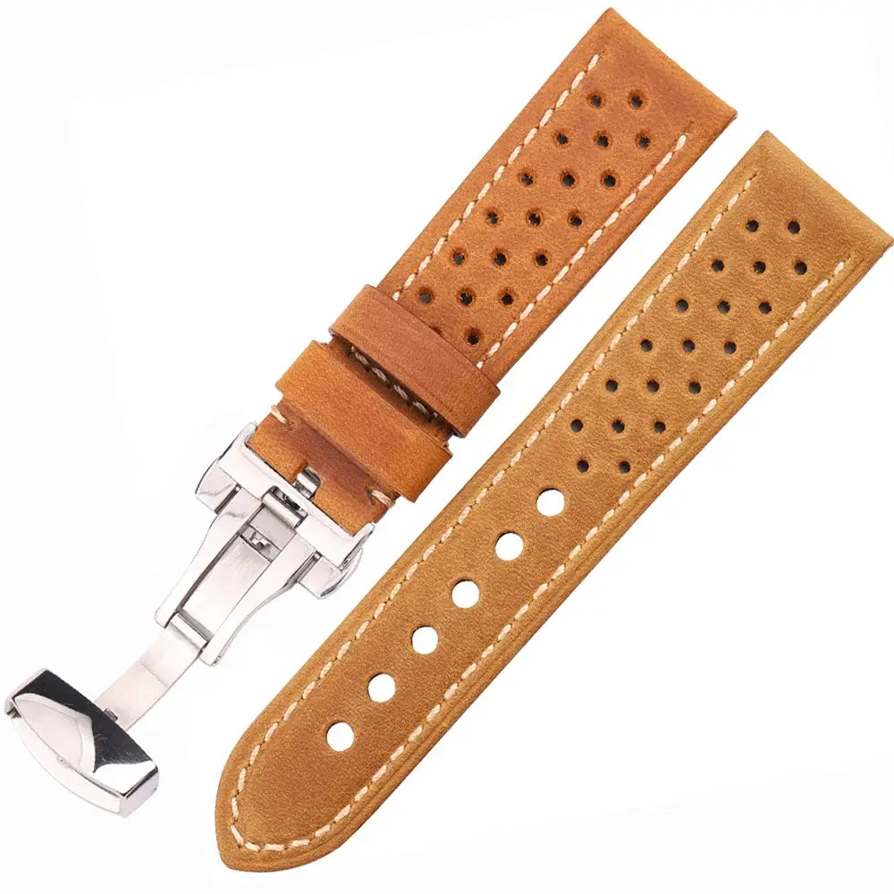 Suunto Leather Band - Breathable Comfortable Stylish Design