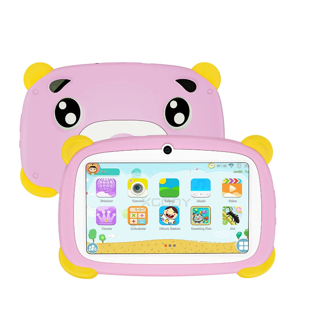 Tablet PC Tablette Pour Enfants  7inch Tableta  Tablet Android Learning Entertainment Talking Tablet for Kids with Phone Cards