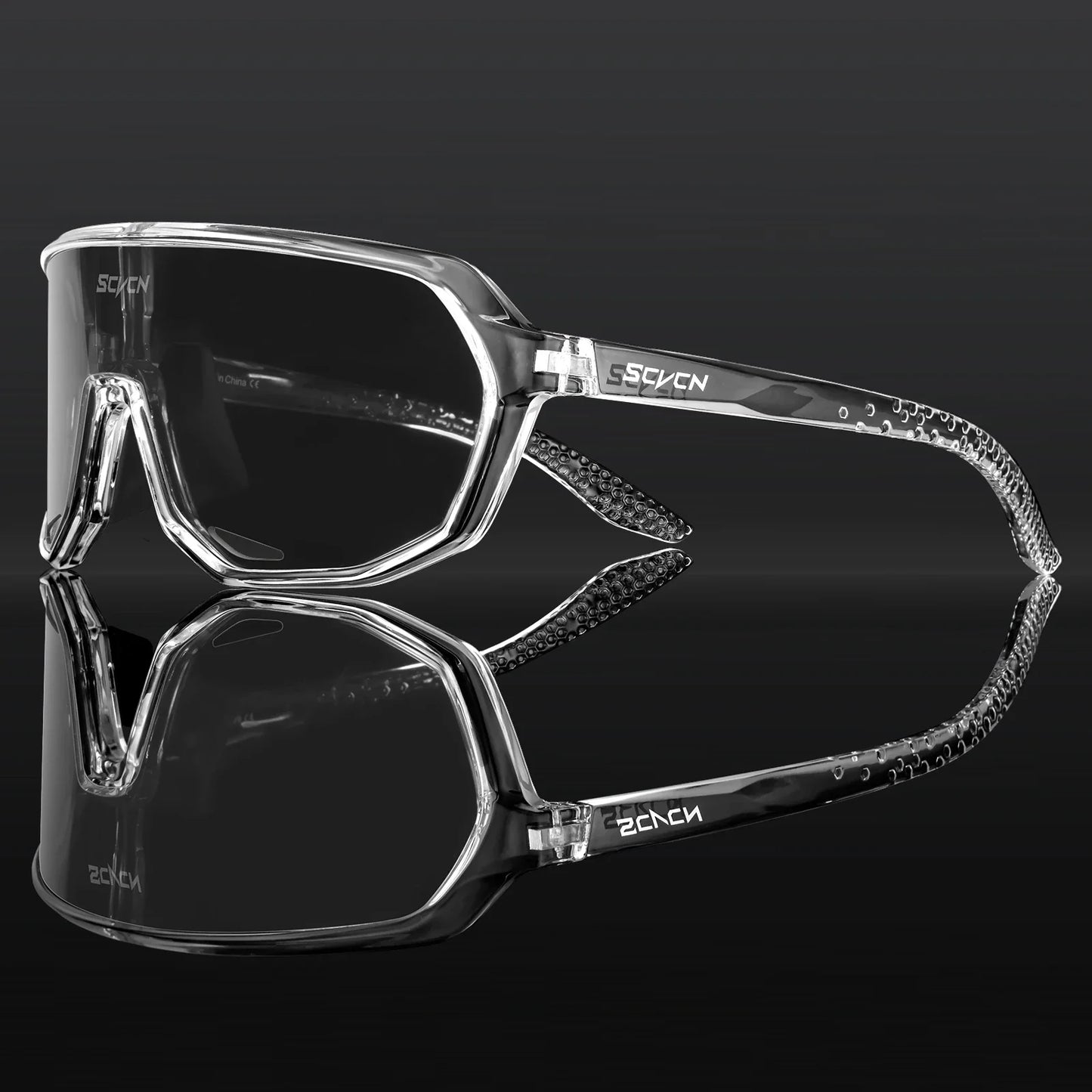 Photochromic Cycling Sunglasses Sports Glasses for Men Sun Mountain Bike Road Bicycle Eyewear Goggles Sports UV400 Polarized MTB