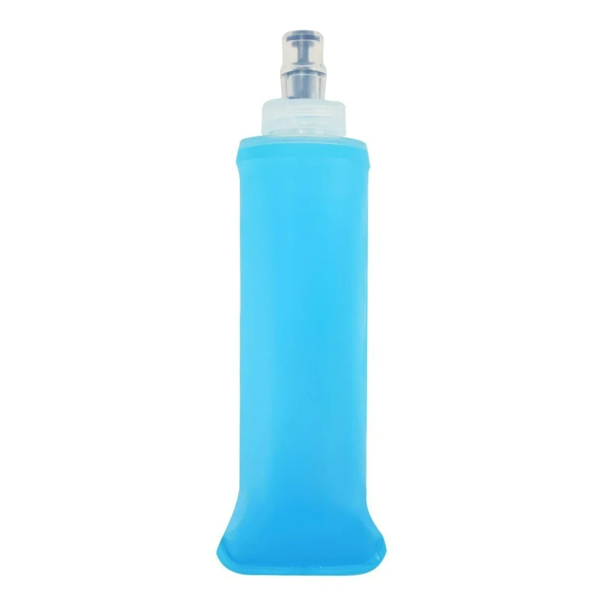 150ml/250ml/500ml Collapsible Silicone Water Bottle with Bite Valve, Outdoor Portable for Running Camping Hiking Travel