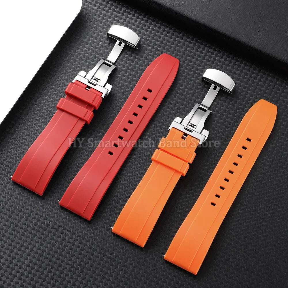 Huawei Watch & Watch GT Silicone Band with Butterfly Clasp