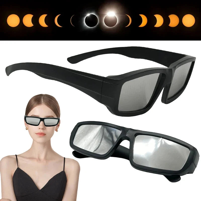 1/2/3/5 Pack Solar Eclipse Glasses Safe Shades ISO Certified Solar Eclipse Observation Glasses Solar Eclipse Viewing Glasses