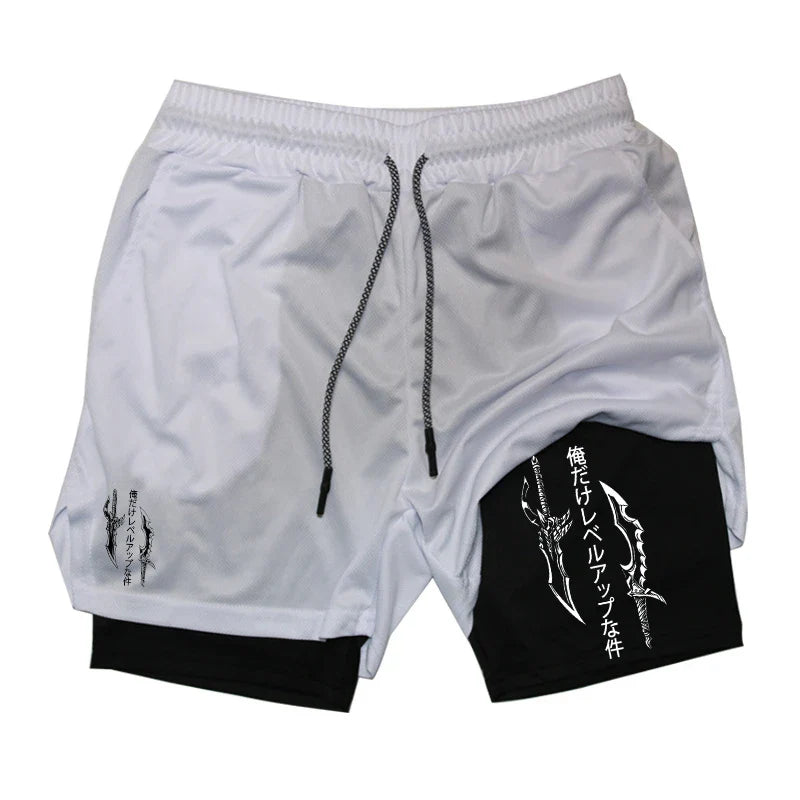 Pantalones cortos de alto rendimiento FlexiFit 2 en 1
