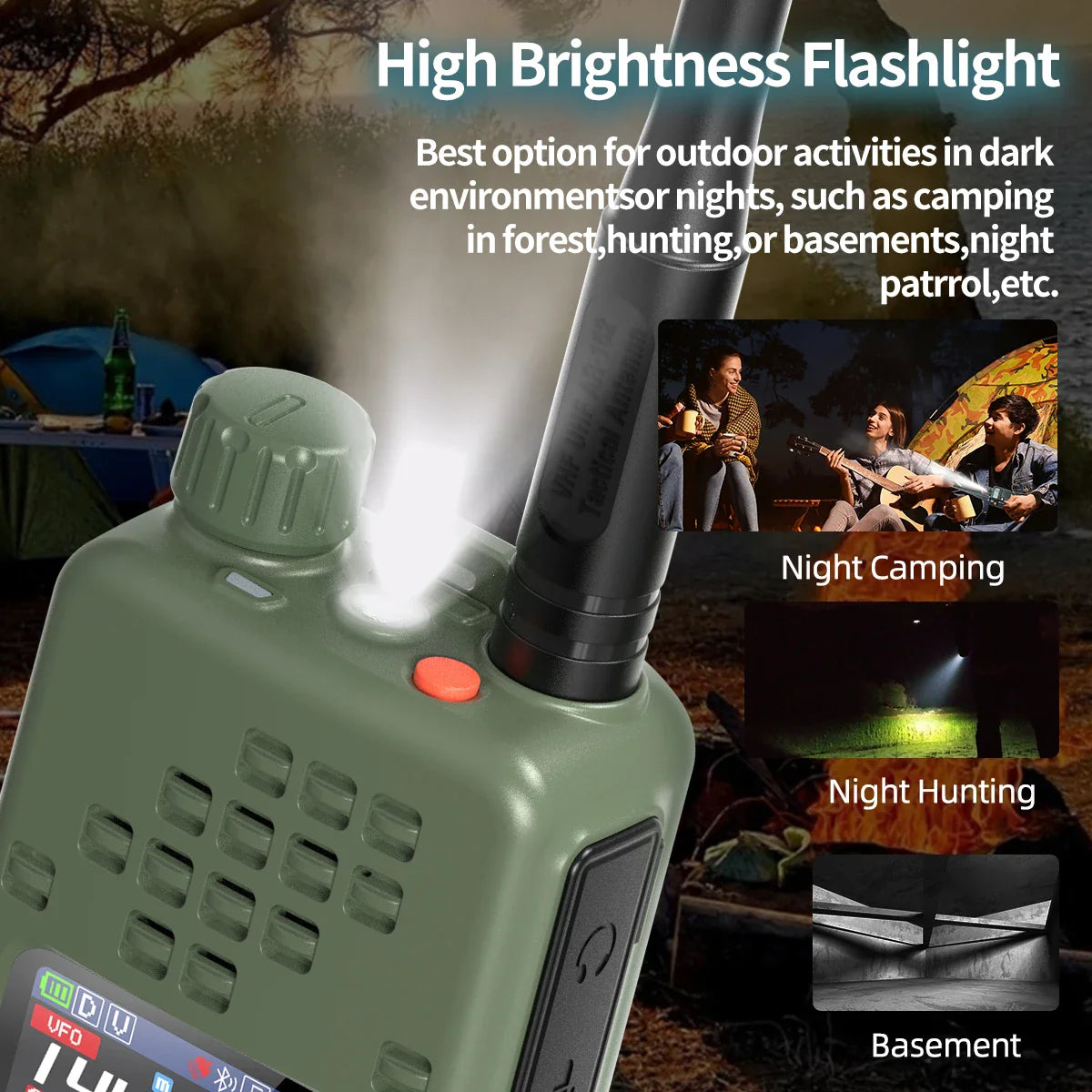 BAOFENG AR-152 PRO 10W GPS Bluetooth Programación