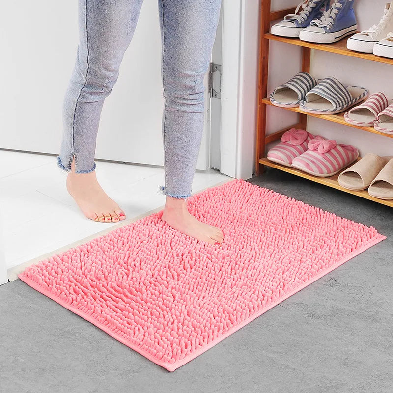Carpet Rug Bedroom Plush Mat Room Decor Bath Rugs for Rooms Foot Carpets Living Decoration Home Floor Bathroom Kitchen Door Mats