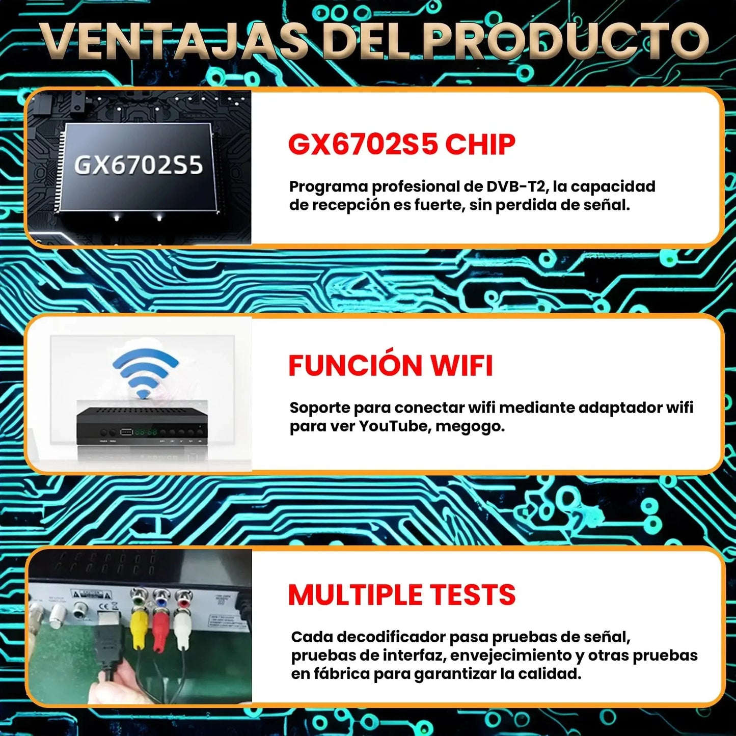JN821 H.265 TDT DVB-T2 C Digital Terrestrial TV Receiver HD DVB-T2 FTA Set Top Box EPG USB PVR TV Tuner for HD/Old TV