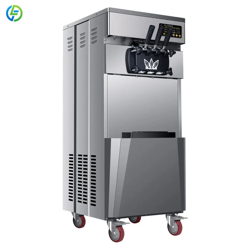 Customized Ice Cream Making Machine 20L/H Automatic Icecream Makers Commercial Yogurt Soft Serve Ice Cream Machine for Business