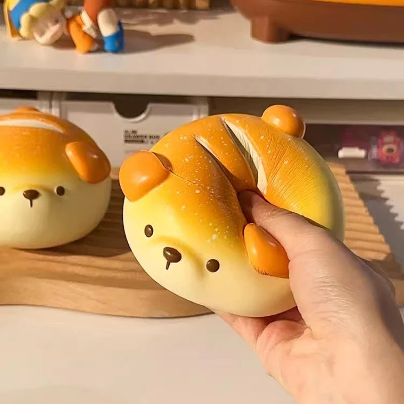 Juguete Apachurrable Perrito Pan de Molde