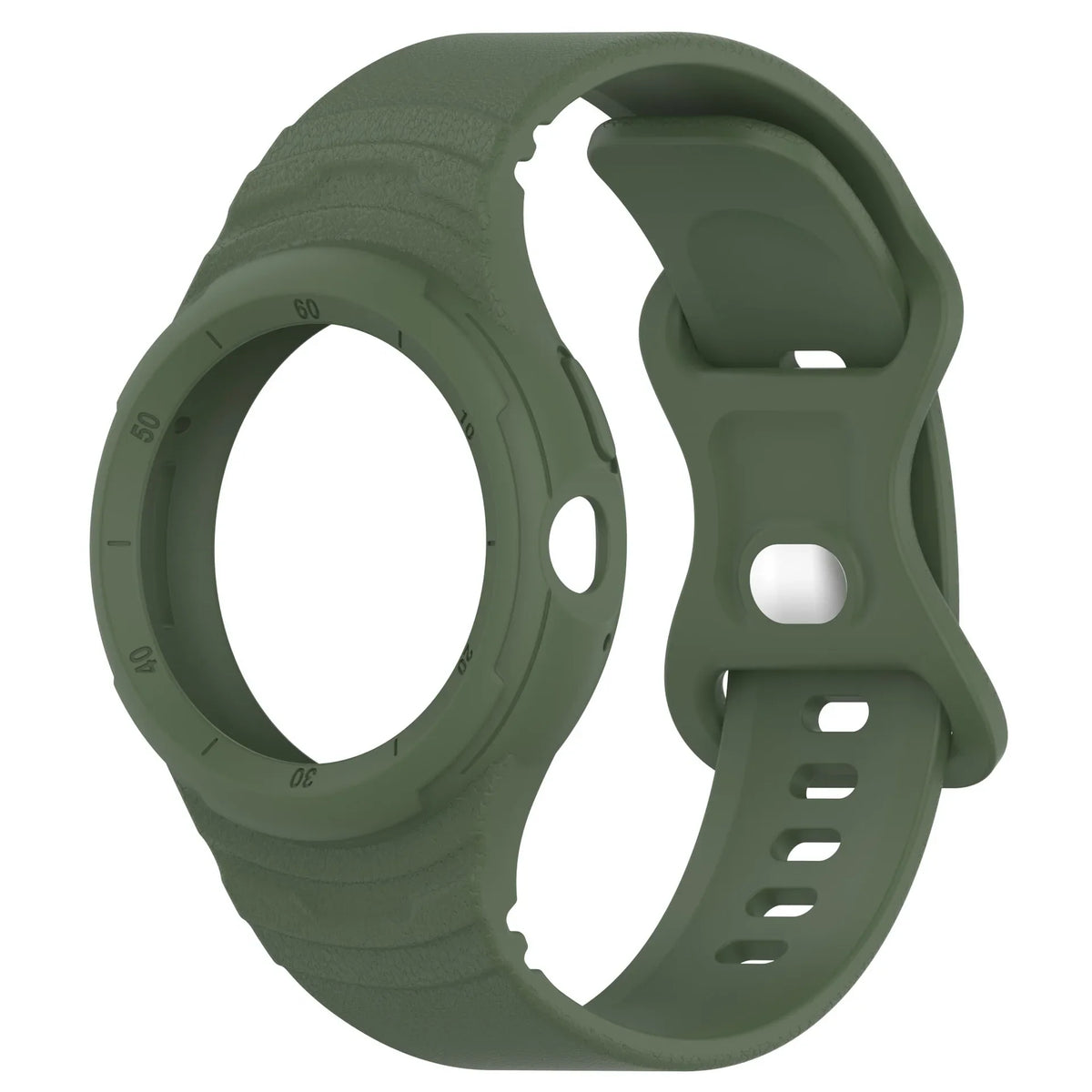Google Pixel Watch 3, 2 & 1 41mm Silicone Band with Built-In Case