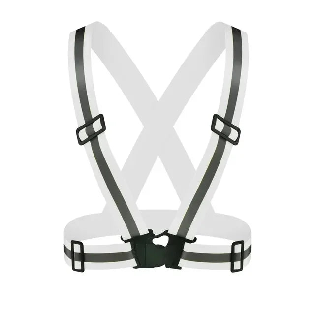 Durable Reflective Safety Vest for Nighttime Activities