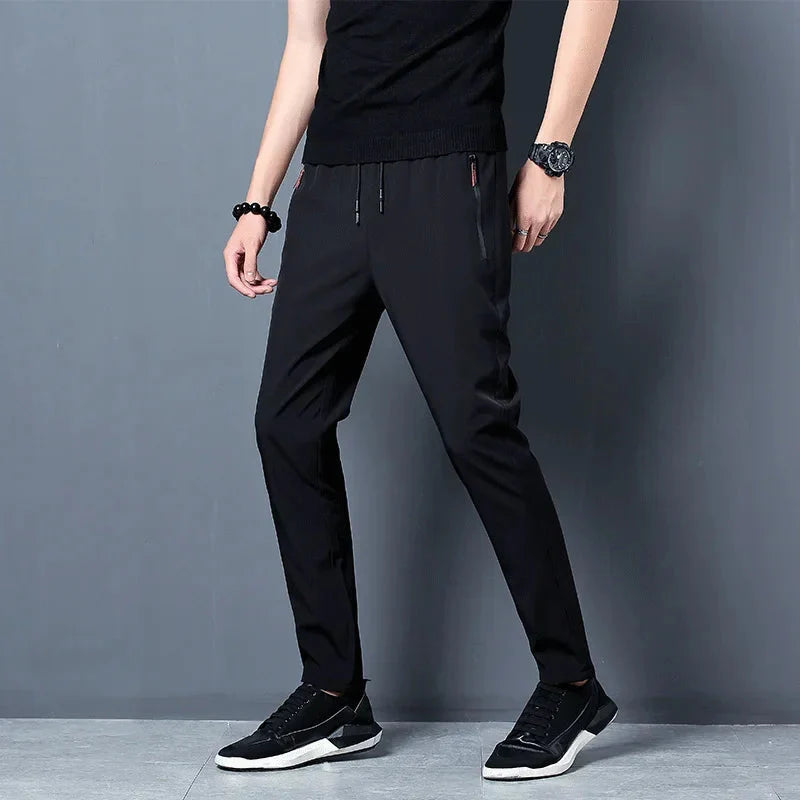 Pantalones Jogger Cargo Elásticos de Hombre Ajustados – Cintura Elástica