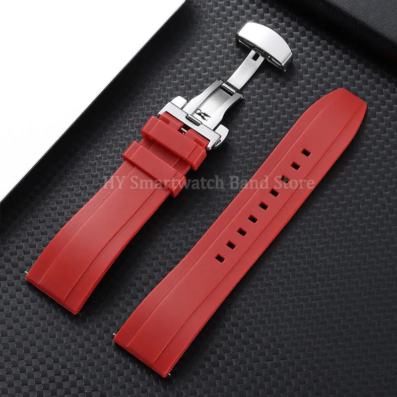 Huawei Watch & Watch GT Silicone Band with Butterfly Clasp