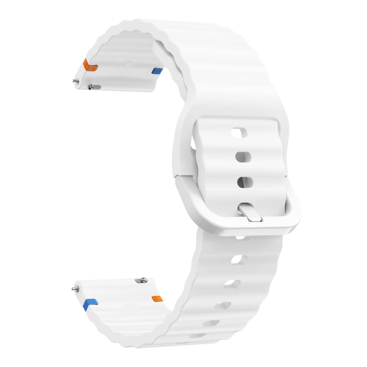 Garmin 18/20/22mm Quick Release Wave-Texture Silicone Band