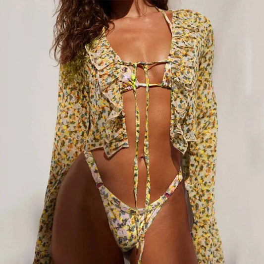 Ropa Sexikinis Bañador Premium Shannon de Tres Piezas para Días de Playa con Estilo - Calidad Premium General | Envíos y Devoluciones Rápidos