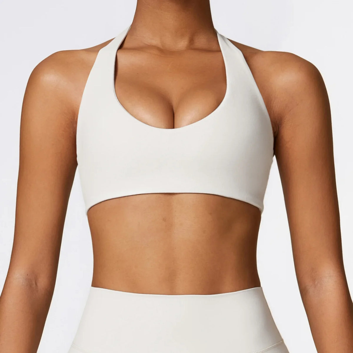 Moisture Wicking Workout Top with Support