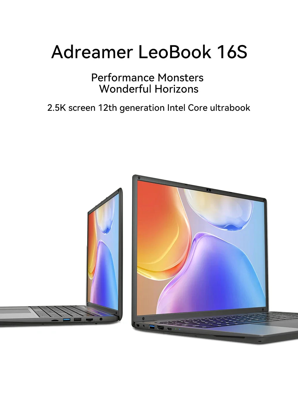 16 Inch Laptop Intel Core I5-1240p CPU 2.5k IPS Display Windows 11