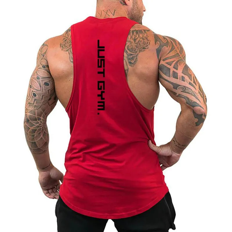 Camiseta sin mangas cómoda para hombre para entrenamiento físico, correr, transpirable