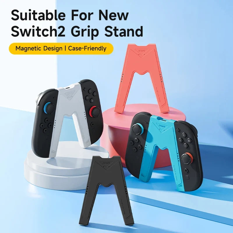 Suitable for Switch2 handle grip, Joy-con2 charging station, game console connection accessories, to enhance the grip experience