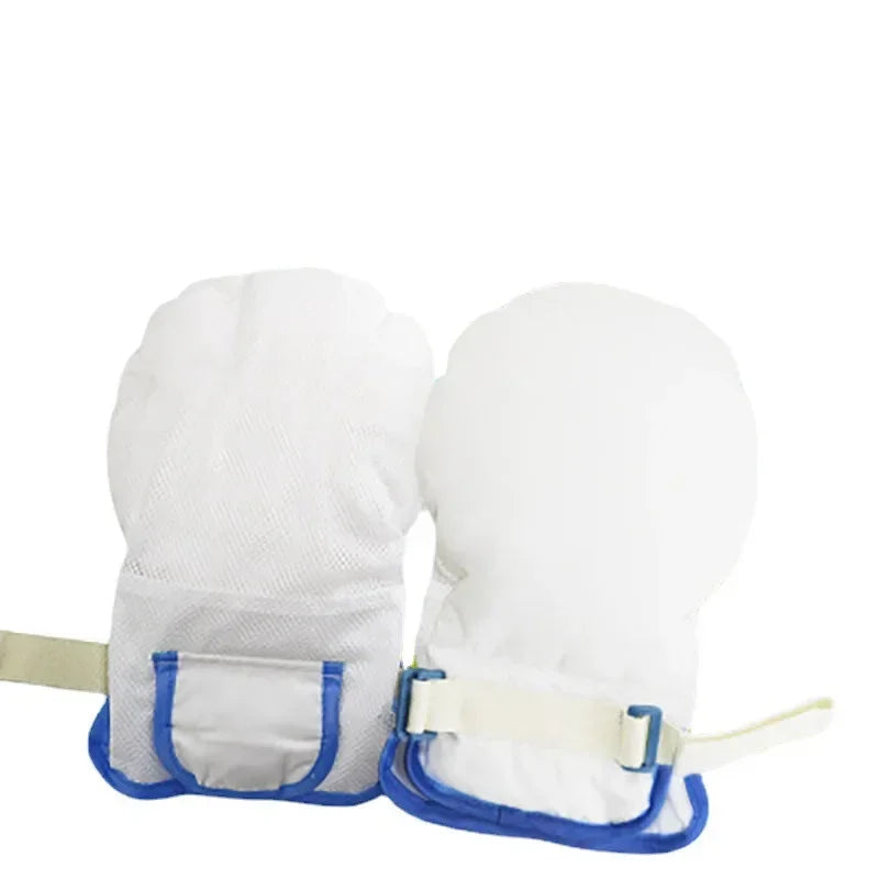 Breathable Control Mitts Durable Mesh Restraint Glove Medical Self‑Injury Prevention Finger Gloves Brace Anti-Slip Hand Gloves