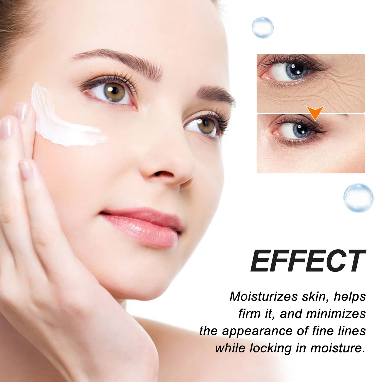 Retinol Eye Cream Stick Lightening Dark Circles Anti-Puffiness Smooth Brightening Moisturizing Firming Under Eye Treatment Care
