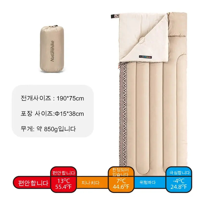 Sleeping Bag Cotton Camping Gear Essentials