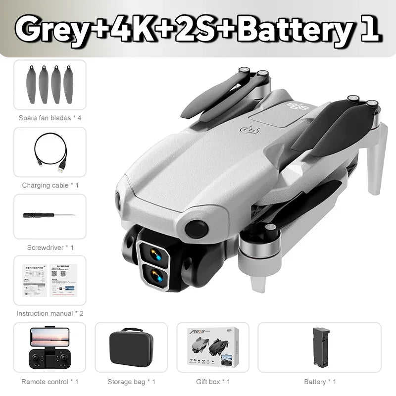 Lenovo A888 Foldable Quadcopter 8K HD 5G WiFi FPV Screen RC Drone Brushless Motor Obstacle Avoidance Professional Aerial Drone