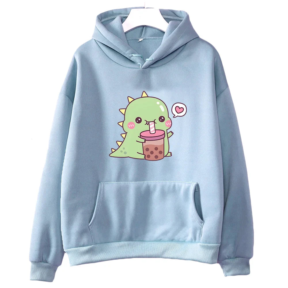 Sudadera con Capucha Rexy Adora el Té de Boba