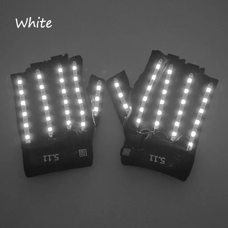 Glowing Glasses for Night Club Performers LED Glasses Party Dancing Rave Christmas 6V Led Futuristic Soldier Glasses Neon Lights