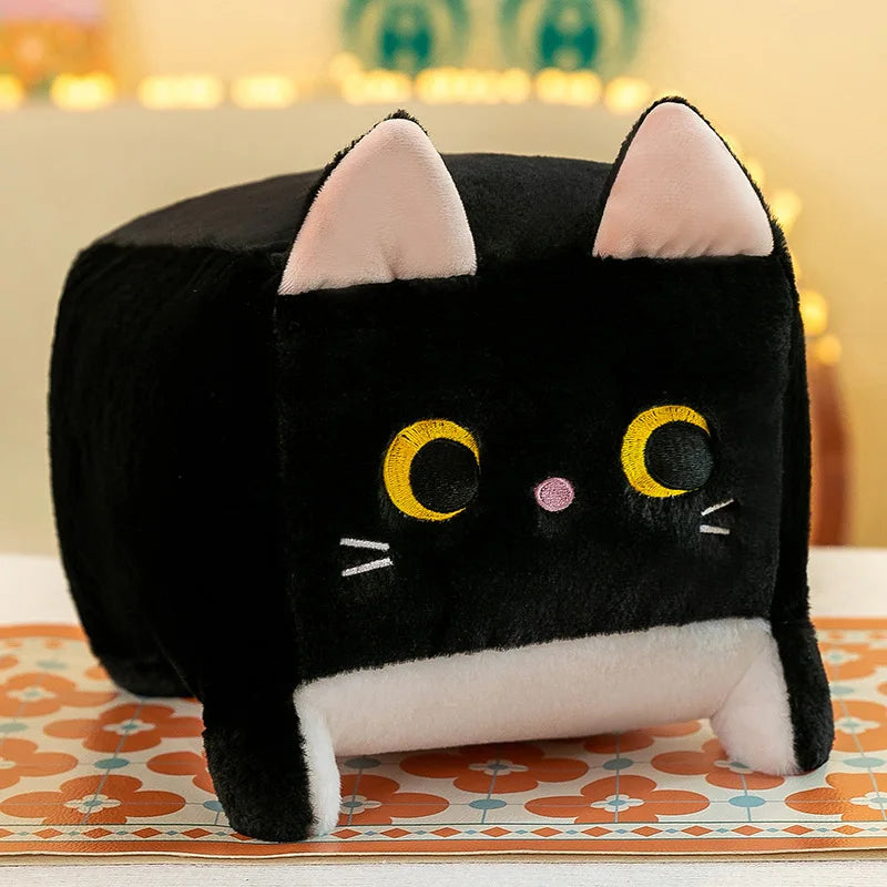 Peluche Kawaii Neko Cuadrado