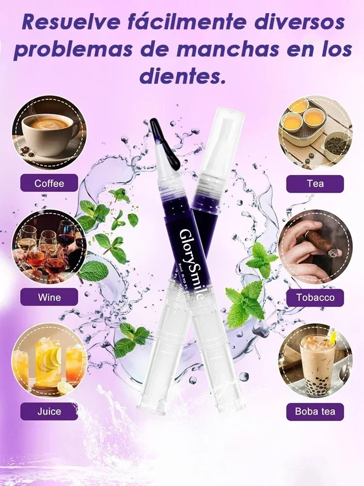 Purple Instant Teeth Whitening Pen Tartar Toothpaste Clean Teeth Stains No Sensitivity for Clearer Brighter Smile Cavity Care bd