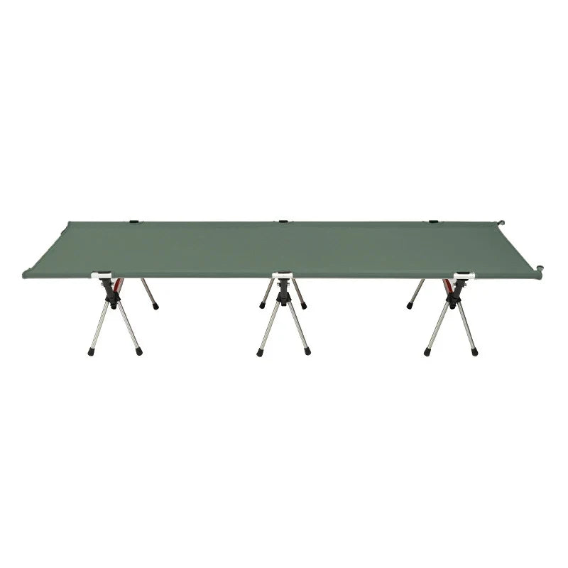 Folding Camping Cot, Adjustable Height, Lightweight Sleeping Bed, Tent Cot, with Storage Bag, Comfortable for Outdoor&Indoor