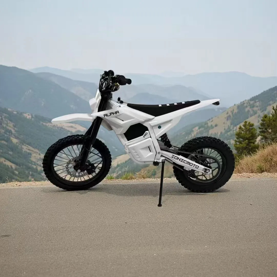 New Off Road Motorcycle Speak 6000W Powerful Motor 72V25AH Battery 75km/h Electric Bicycle 17inch Tire Mountain Electric E-bike