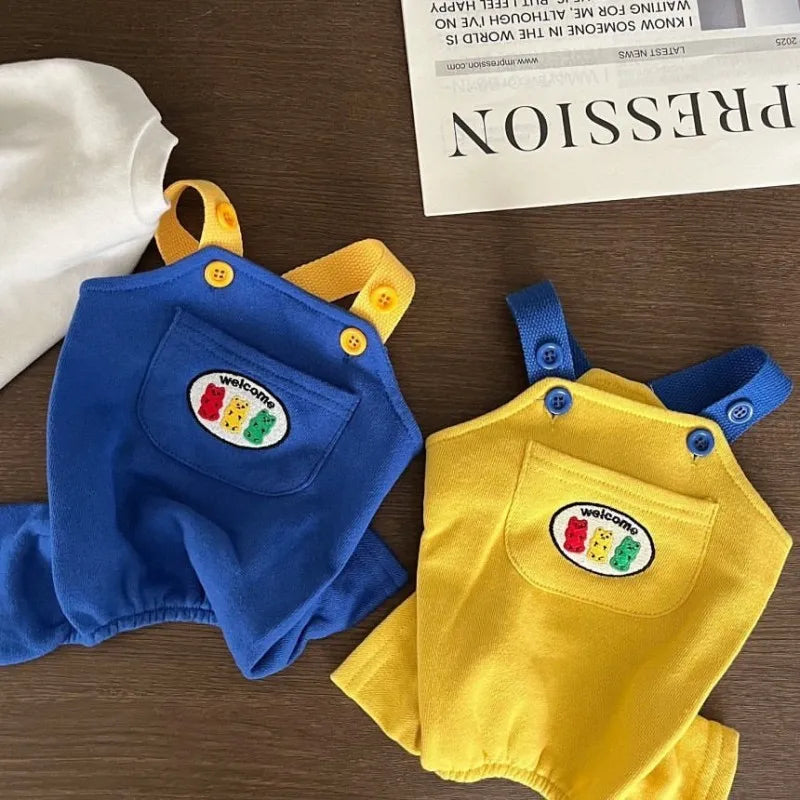 New Luxury Dog Clothes Puppy Costume Striped Jumpsuit Pet Clothes for Dog Sweatshirt Chihuahua French Bulldog Romper