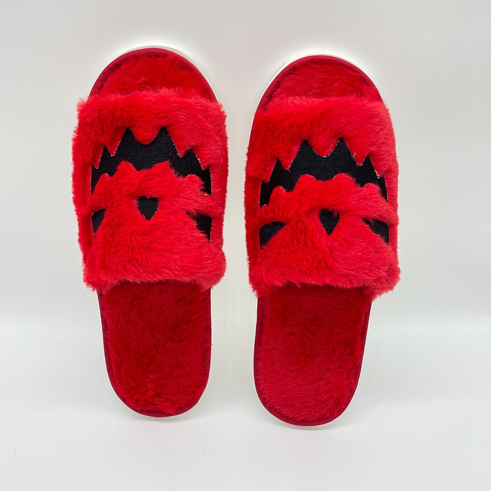 Pantuflas de calabaza de Halloween