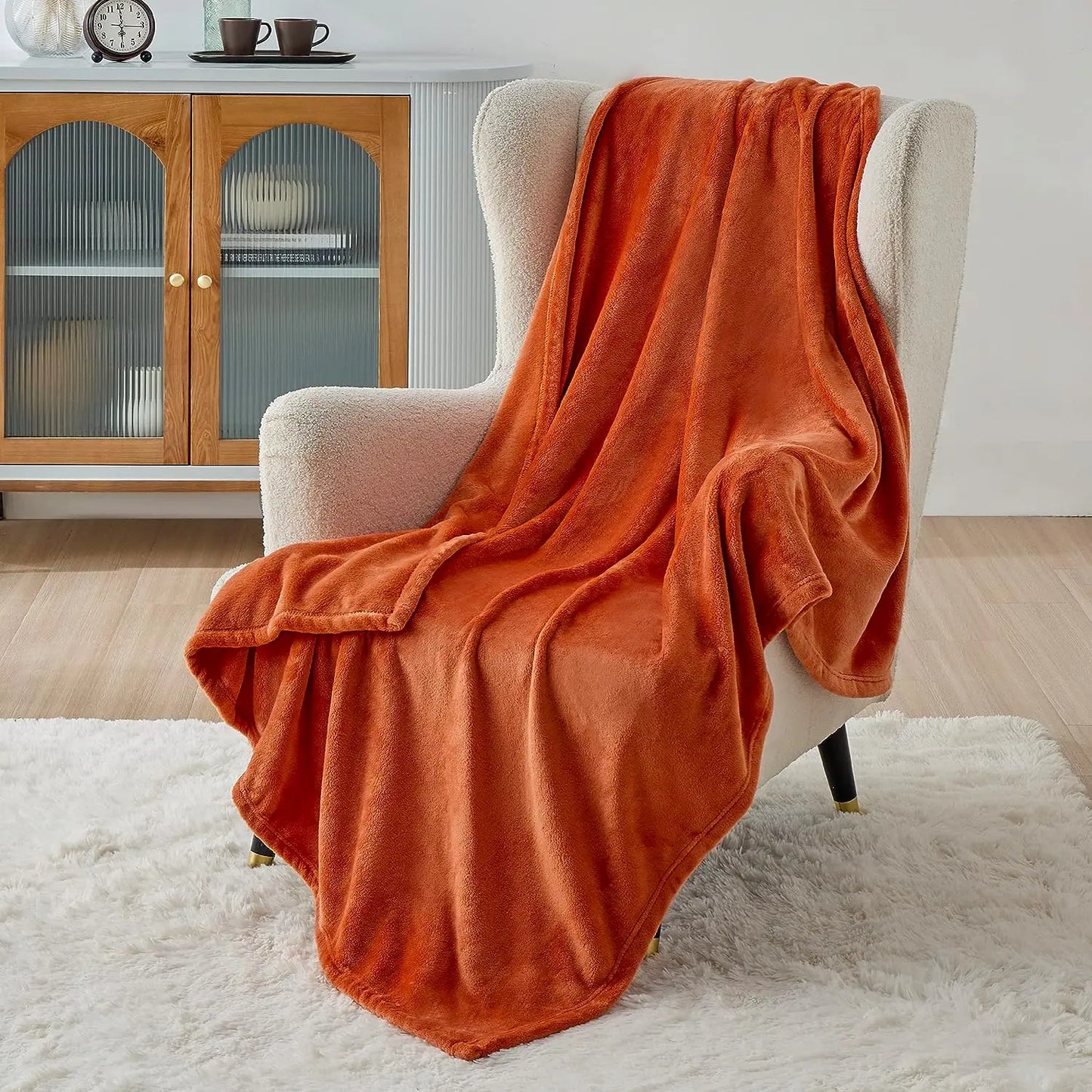 Fleece Blanket Queen Blanket Black - Bed Blanket Soft Lightweight Plush Fuzzy Cozy Luxury Microfiber