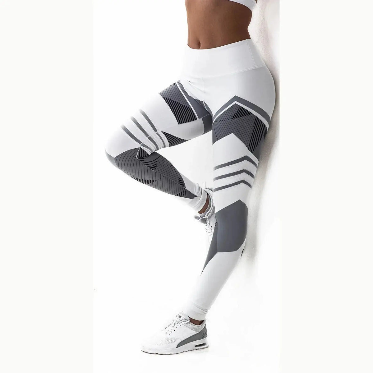 High-Waisted, Plus-Size Fitness Leggings