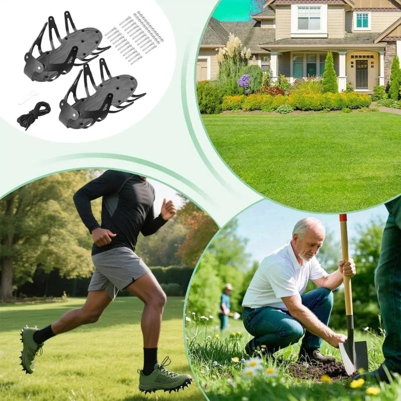 Universal Size Gardening Aerator Shoes Lawn Care Shoes for Men Women 6 12 Shoe M4YD