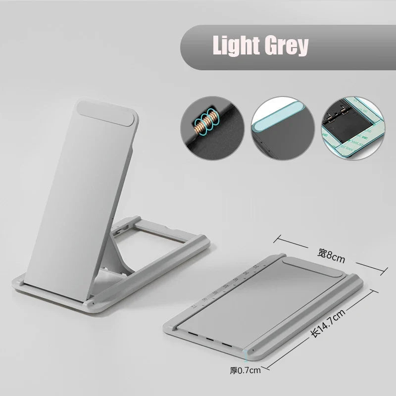 Portable Tablet Stand Foldable Storage Portable Sticky Creative Tablet Bracket for Ipad Desktop E-Reader Bracket Tablet Holder