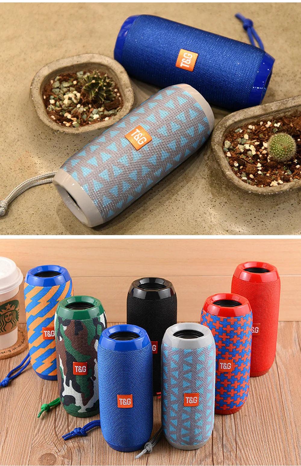 TG117 Bluetooth Speaker - Portable Waterproof TWS Outdoor Speaker