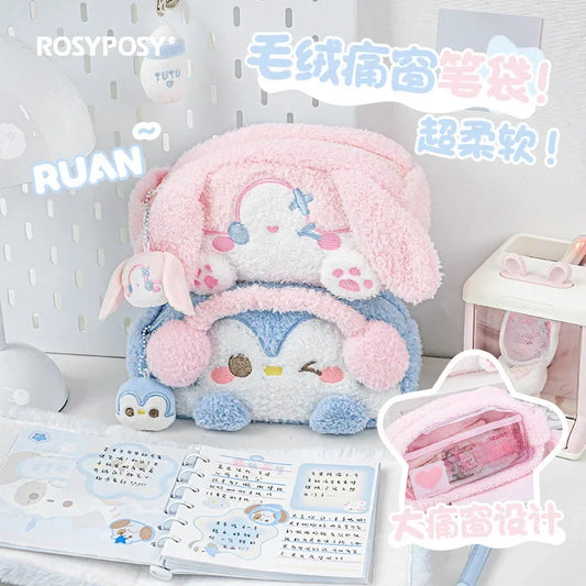 Estuches de Lápices de Peluche Kawaii